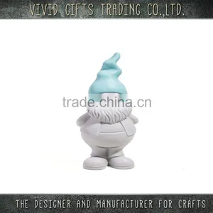 Ceramic Chrismas Fat Dwarf Standing Garden Decoration thumbnail-2