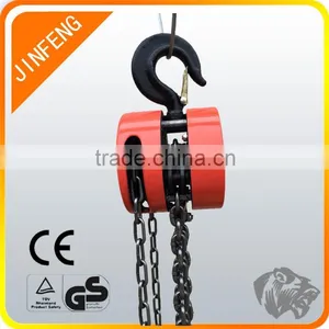 Round Type Pull Lift 2ton Manual Chain Pulley Block thumbnail-3