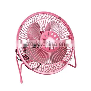 Different Sizes Metal USB Mini Desk Fan thumbnail-1
