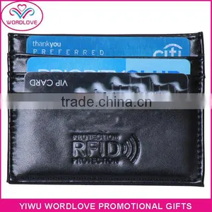 Best Selling Leather RFID Blocking Card Secure Wallet With Money Clip thumbnail-2