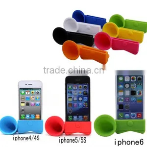 New Promotion Portable Cellphone Accessories Silicone Portable Speakers thumbnail-1