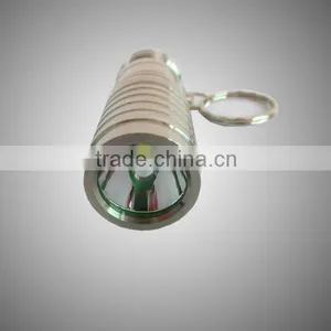 TrustFire CREE XM-L T6 LED 1000lm Aluminumled Flashlight Keychain Lighting(CR123a/16340 Rechargeable Battery) thumbnail-1
