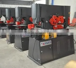 Equal Angle Hydraulic Punch & Shear Steel Workers thumbnail-6