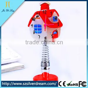 2015 Cartoon Quartz House Desk Table Clock thumbnail-1
