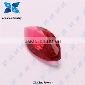 Hot Selling Pink Marquise Cut Polish Large Glass Gems for Jewelry thumbnail-1