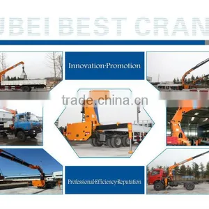 6.3ton Timber Crane on Truck, Model No.: SQ6.3S3, Hydraulic Crane With Telescopic Arms thumbnail-5
