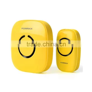 Forrinx Direct Supply Wireless Doorbell 220VDC Plug-in Power Bird Sound Doorbell Water Proof CE thumbnail-4