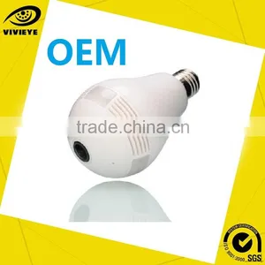 WiFi Fisheye Cloud Smart Fisheye Wifi Bulb Camera thumbnail-1