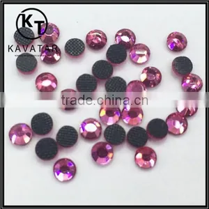 Hot Fix Rhinestone Light Rose DMC Crystal Rhinestone in Apperal Ss16 Crystal Clear thumbnail-1