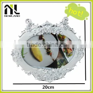 Silver Glitter Daughter Love Princess Horizontal Photo Frame thumbnail-2