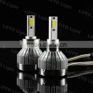 Without Fans Auto Led Headlight C1 COB Led Headlight for Cars H4 H13 9004 9007 thumbnail-2