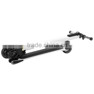 HTOMT New Model 250w 24v Lithium Battery 5 Inch Carbon Fiber Folding e Scooter/electric Foldable Skateboard thumbnail-2
