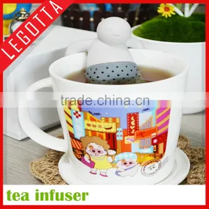 China Supplier Eco-friendly Food Grade Fashionable Novelty Tea Infuser thumbnail-6