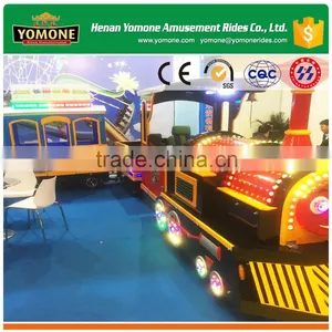 Popular 2016 Hot Sell With Best Price Fairground Amusement Rides Trackless Train for Sale thumbnail-5