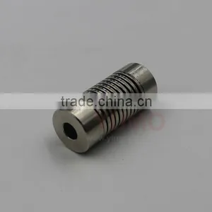 YUMO (LP D16 L33 6X6) Stainless Steel Material Couplings Spring Bellows Encoder Couplings thumbnail-4