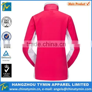Women White and Red Waterproof Softshell Jacket thumbnail-1