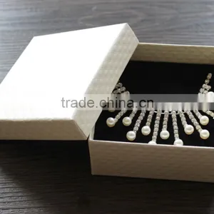 Continental Beige Princess Cheap Paper Necklace Box thumbnail-1