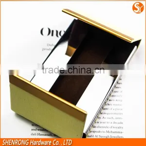 Foldable Two Sides PU Leather Business Name Card Holder 4" Vertical for Credit Card and Name Card thumbnail-3
