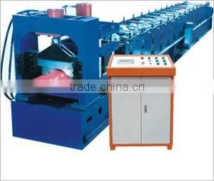 Metal Roof Ridge Cap Roll Forming Machine Ridge Cap Tile Roll Forming Machine thumbnail-1