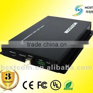Uncompressed HDMI Fibre Optic Video Tranceiver + Stereo Audio thumbnail-1
