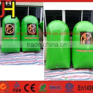 Customized A Set Green Inflatable Paintball Bunkers thumbnail-3