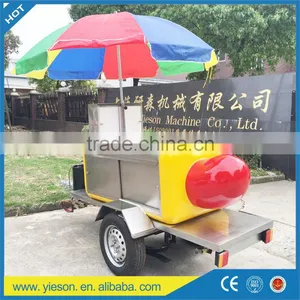 YS-RG220 New Design Hot Dog Pushing Carts/hand Push Cart thumbnail-3