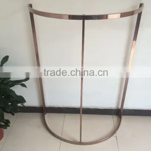 Stainless Steel Clothes Shop Product Display Stands Metal Display thumbnail-4