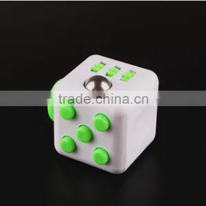 2017 Trending New Toys Marble Magic Cube Decompression Fidget Spinner thumbnail-1