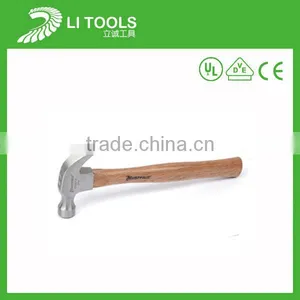 High Quality Wood Handle Metal Carbon Steel Claw Hammer thumbnail-1
