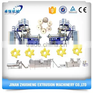 2016 Puffed Snack Food Processing Machine /puffed Snacks Food Extruder Machine /corn Puff Machine thumbnail-1