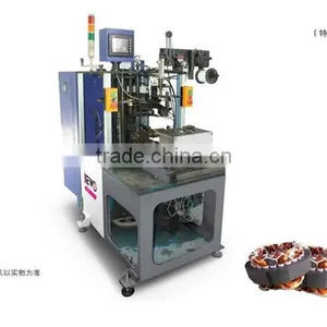 Servo Automatic Double Sides Motor Stator Coil Turns Lacing Machine thumbnail-1