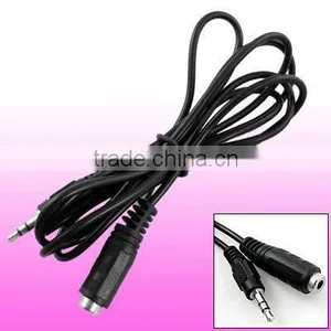 M/F 3.5mm Male to Female Extension Audio 1.5M Cable New thumbnail-1
