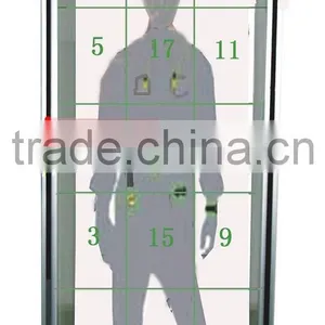 JH-5B (LCD) Walk Through Metal Detector (18 Zone) thumbnail-2