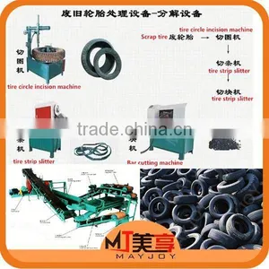 2015 New Arrival Scrap Tire Processing Production Line /tire Molding Machine(Wechat:008613816026154) thumbnail-1