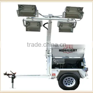 5kw to 30kw Hydraulic Mobile Lighting Tower thumbnail-1