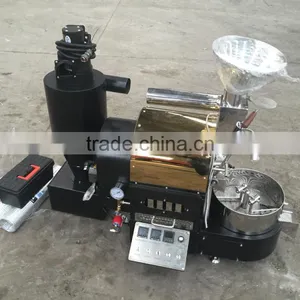 1kg 15kg Commercial Coffee Roaster, Coffee Beans Roasting Machine for Sale thumbnail-5