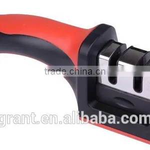 Deluxe Kitchen Knife Sharpener With Soft Grip Handle thumbnail-2