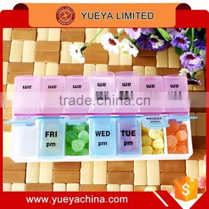 14 Cells Double Rows Medicine Box Case thumbnail-3