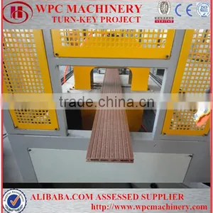 Wood Plastic Composition WPC Decking Machine for Making WPC Products/ Wood Plastic Machine thumbnail-5