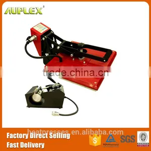 Auplex 2IN1 cn Cotton Polyester Printing Dress T-shirt Heat Press thumbnail-1