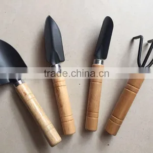Hot Selling Small Garden Hand Tools With Wooden Handle thumbnail-1