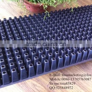 406 Cell Black PS Material Plastic Nursery Seed Germination Tray /Plant Seedling Tray thumbnail-4
