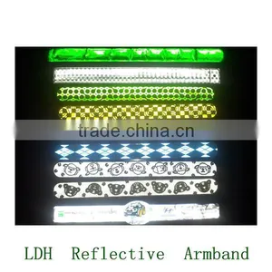2014 Brandnew Reflective Embossed Wrist Band thumbnail-1