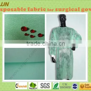 SMS Antibacterial Medical pp Nonwoven Gown Surgical Gown thumbnail-1