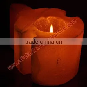 CRAFTED SALT CANDLE HOLDERS thumbnail-3