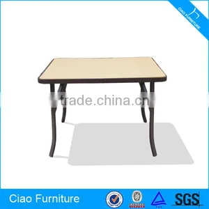 Outdoor Acrylic Board Dining Squre Table thumbnail-1