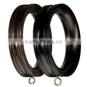 Curtain Ring,curtain Rod Ring,wooden Ring(B190067) thumbnail-1
