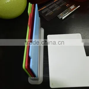 PP Material Good Quality Four PCS In One Set Rectangle Cutting Board thumbnail-2