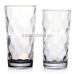 Colored Glass Mug Bead Point Drinking Glass Round Drinking Glass Mug thumbnail-1