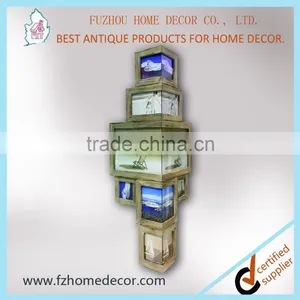 Creative Combination Wood Wall Corner Designs Photo Picture Frame/corner Protectors thumbnail-3
